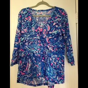 NWT Lilly Pulitzer 3/4 sleeve Etta